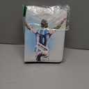 Soccer Card Binder 440 Pockets- Waterproof Trading Card Album with 55 Removable Sleeves Fit - 3 Rings with Zipper -Compatible with Topps Sports Cards Collection