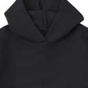 Hoodie for Girls Sweatshirt Cute Bow Graphic Kids Hoodies Long Sleeve Pullover Black B 11-12Y (Black)