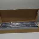 HOLDN STORAGE Portable Wardrobe Closet - 65 lb Large Capacity, Internal Heavy Duty Metal Rod, Zipper & Clear Window, Durable Clothes Organizer, Tool-Free Easy Assembly, Dark Gray Canvas Cover