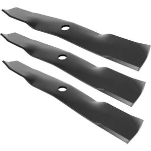 M145476 Mower Blades Fit for John Dee re 48" Deck, M127500 High Lift Blades for John Dee re 48in Mower Z425 X300 X320 X350, Replace for M127673 M146715 AM141907 AM148663, 3 Pack