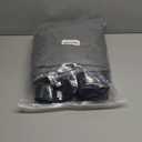 MAGZO Magnetic Thermal Insulated Door Curtain, Fits 32'' x 80'' Door(Curtain Size 34'' x 82''), 5 Layers Oxford&Cotton Cover Blanket Insulation for Winter/Doorway/Attic Doors, Keep Cold Air Out, Grey 