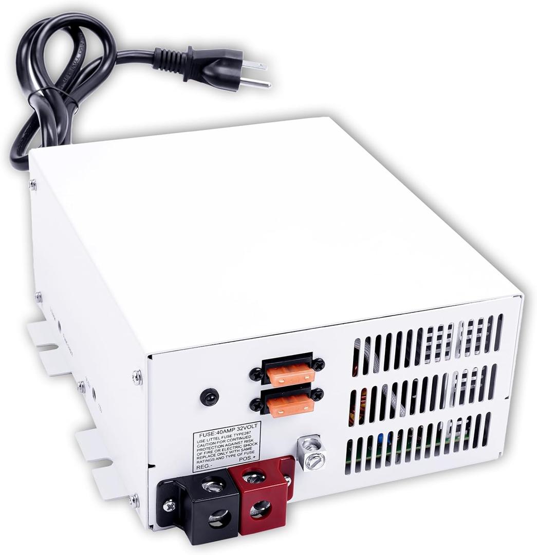 PM3-60 RV Power Converter Replacement PowerMax Camper Inverter Converter,60 Amp,13V-16.5V