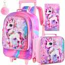reversible sequin unicorn roller backpack