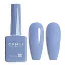 CANNI Blue Gel Nail Polish, 1Pcs Light Baby Blue Gel Polish Pastel Color High Gloss Soak Off U V Nail Manicure Salon DIY