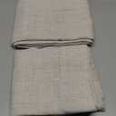 BGment Linen Curtains 72 Inch Length 2 Panels for Living Room, Rod Pocket Boho Semi Sheer Drapes Light Filtering Rustic Privacy for Bedroom Dining Back Tab, 52 X 72 Inch