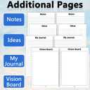 Teacher Planner Book for Yearly, Weekly & Monthly Lesson Planner, January-December Yearly Planner A4 Size with Checklist, Notes, School Teacher Supplies for Classroom Organization - Sunflower