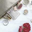 3 x Eyebrow Tweezer Set, 4 Pcs Professional Stainless Steel Tweezers for Women, Precision Tweezer for Facial Hair, Splinter and Ingrown Hair RemovalBright silver