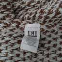 DII Woven Basics Collection 100% Cotton Knit Table Runner, 15x72, Bark Brown