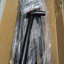 Elevon Hammock Stand, Heavy Duty Adjustable Steel Hammock, 9-Foot, 450-Pound Capacity, Weather Resistant and Easy to Assemble (Black)