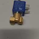 Jiayin JYZ-3 Normally Closed N/C 2/3 Way AC 110V - 120V 1/8" Brass Coffee Makers Steam Air Water High Pressure 2 Position 3 Way Water Solenoid Valve Boiler Valve