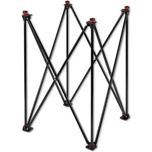 Collapsible & Fully Adjustable Carrom Stand - Compact aluminium stand (41cm x 41cm x 76cm when unfolded). Suitable for any Uber Games Carrom Board