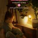 L LOHAS LED Plug-in Night Light for Kids, Cute Color Changing LED Night Light with Dusk to Dawn Sensor, Christmas, Birthday Gift Nightlight for Girls & Kids, Room Decor