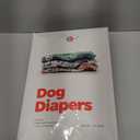 Pet Parents Washable Dog Diapers (3pack) + Extendrs of Durable Doggie Diapers, Premium Dog Diapers Female (X-Large, Daisy)