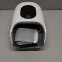 Hand Massager with Heat and Compression : Full-Hand and Wrist Coverage with Touchscreen & Palm Roller  Designed for Daily Comfort at Home, Office, or Travel (White)