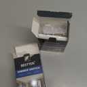 BESTTEN 2 Pack Dimmer Light Switch, Universal Lighting Control, Single Pole or 3 Way, Compatible with LED Dimmable Lamp, CFL, Incandescent, Halogen Bulb, Decorator Wallplate Included, UL Listed, White