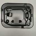 Fuel Door Cover Fuel Filler Lid Fuel Gas Cap Cover Door Compatible with 2011-2019 Toyota Siena Fuel Filter Lid Replace 77350-08020
