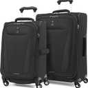 Travelpro Maxlite 5 Softside Spinner Set, Black, 2-Piece (21/25)