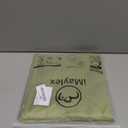 iMaylex Soft 100% Egyptian Cotton Zipper Closure Pillowcases, Cozy and Lightweight Pillow Case, Set of 2,St. Patrick's Day,Olive Green, Standard, 20" x 26"