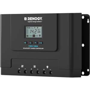 Rover Lite 60A 12V/24V/36V/48V MPPT Solar Charge Controller - 150V Max Input, Auto for Lithium/AGM/Gel Batteries, RV Marine Off-Grid & DIY Solar Kits