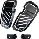 Rider Footboard Footpegs Insert Kit Raised twill design Fit for Motorcycle Dyna Fatboy Iron 883 Sportster 883 X48