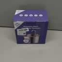 Cat Water Fountain Stainless Steel: 2.2 L Cat Fountain for Drinking - Automatic Pet Water Fountain for Cats Inside - Metal Cat Dog Water Dispenser Bowl with Faucet Water Level Window Ultra Quiet Pump