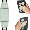 CoBak Secure Hand Strap for Kindle and Tablets - Versatile and Lightweight Finger Grip Holder for 6-7.5" Kindle/Kobo/Voyaga/Lenovo/Sony E-Book Tablet - High Elasticity, Sagegreen-1