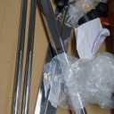 SSWBasics Chrome Storage Clothing Rack with Hanger Bars - 3 Bars for Rack Included