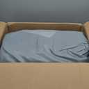 OhGeni 18" Luxury Air Mattress Queen with Built-in Pump, Silk Foam Topper Inflatable Bed for Superior Comfort, Premium Blow-Up Mattress for Home & Guest, Easy Setup, Extra Support, Black