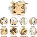 Dementia Fidget Toys for Elderly, Busy Boxes for Dementia Patients Adults | Alzheimers Activities Fidget Cube Busy Boards Sensory Bin for Stroke Elderly, Wooden Therapeutic Gifts Games Crafts Gadgets