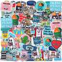 Zeyune 72 Pcs Assorted Funny Iron on Embroidered Patches Bulk Nurse Medical Doctor Iron on Hat Patches Anime Holiday Appliques Sew on for Hat Backpack Clothes Shirt Jeans DIY Craft CNA RN Gifts