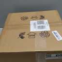 Modern Semi Flush Mount Ceiling Light, Amber Glass Hallway Ceiling Light Fixture, E26 Vintage Gold Close to Ceiling Light Fixture for Kitchen, Living Room, Porch, Entryway