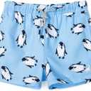 SURF CUZ Boys Swim Trunks Toddler Swim Shorts UPF 50+ Bathing Suit for Boys Swimsuit Quick Dry Boy Beach Boardshorts Swimwear S