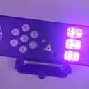 Telbum DJ Lights with Stand, 5 in 1 Party Bar Light Set with Rotating Ball, Strobe, UV, Colorful LED Par Light and Pattern, Sound Activated DJ Lighting System for Disco Stage Gig Band Wedding