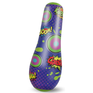 Inflatable Bopper, 47 Inches Kids Punching Bag with Bounce-Back Action, Inflatable Punching Bag for Kids Presents
