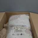 Saheser Home - 6 Layer Muslin Blanket King Size for Adults - 100% Cotton Muslin Bedspread, Weighted Gauze Bed 95" x102", All Season Breathable Soft Cover for King & California King Beds (Beige)