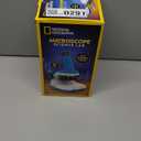 NATIONAL GEOGRAPHIC Microscope for Kids - Science Kit with an Easy-to-Use Kids Microscope, Up to 400x Zoom, Blank and Prepared Slides, Rock & Mineral Specimens, STEM Project Toy