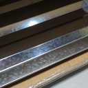 8x4x1FT Galvanized Raised Garden Bed, Metal Planter, Silver,1 Pack