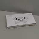 32pcs Chair Leg Floor Protectors for Hardwood Floor |Protect Wood Tile Floors Chair Leg Caps with Wrapped Felt Pads| Anti-Scratch Reduce Noise | Fit Angled Chair Legs| Clear Round L Fit:1.05"-1.25"