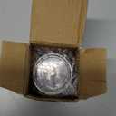 SENCTRL 0-15 Psi Fuel Pressure Gauge, 1-1/2" Dial Size, 1/8" NPT Back Mount, Silicone Oil Liquid Filled, Stainless Steel Case, Inline Low Pressure Gauge, for Water Oil Air Pressure Test