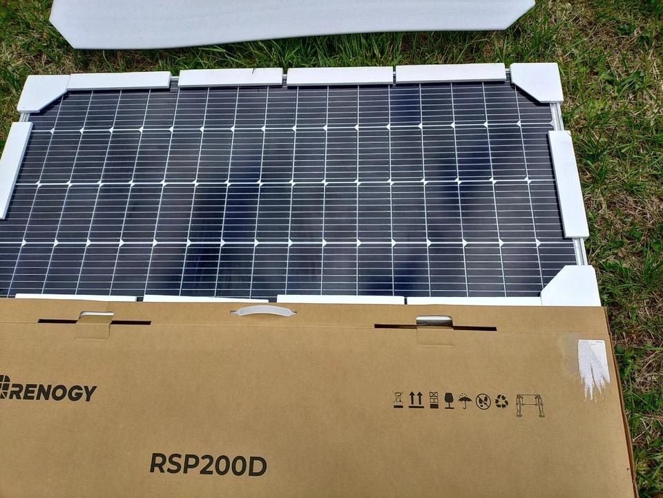 Renogy RSP200D, 200 Watt 19.2 Volt Solar Panel