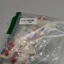 Set of 4 Christmas Felt Mice Ornaments, 5" Mini Hanging Wool Tourist Mouse Figurines, Tiered Tray Tabletop Decor, Animal Crafts Cute Xmas Tree Festival Holiday Easter Gifts Home Office Party Supply