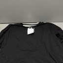 Mippo Womens Open Back Long Sleeve Workout Tops Athletic Gym Shirts with Thumb Hole (Medium, Black)