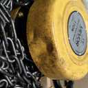 VEVOR Hand Chain Hoist, 2200 lbs /1 Ton Capacity Chain Block, 20ft/6m Lift Manual Hand Chain Block, Manual Hoist w/Industrial-Grade Steel Construction for Lifting Good in Transport & Workshop, Yellow