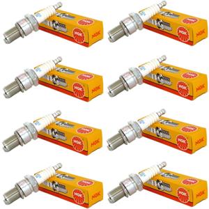 NGK Spark Plug BKR5E (7938) Pack of 8