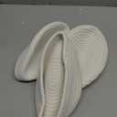 Small Basket, Set of 3 Small Woven Baskets, Cotton Rope Baskets for Organizing, Cute Mini Tiny Baskets for Nursery, Decorative Boho Round Storage Basket Bathroom Organization Bin (White)