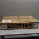 Steel Base Rolling TV Stand for 32-75 inch TVs up to 110 lbs, Leveling & Tilt & Swivel Mobile TV Stand with Hidden Wire Management, Height Adjustable Portable Tv Stand with Steel Shelf, Black