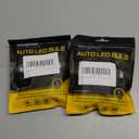 1157 BAY15D LED Bulb White CANBUS Error Free 4000LM Super Bright Reverse Backup Light Built in Resistor Anti Hyper Flash with Cooling Fan 2057 2357 7528 for Turn Signal Lights(2PCS)