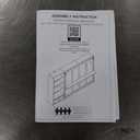 Murphy Bed with a Shelf, Space-Saving Wood Wall Bed Frame with Storage for Bedroom,No Boxspring Required (White, Queen (U.S. Standard))