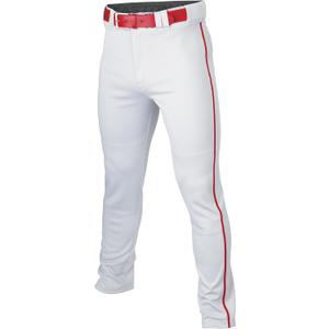 Easton Men's Rival+ Baseball Pants | Full Length Semi-Relaxed Fit | Adult Sizes | Piped | Large