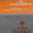Acqua Panna Natural Spring Water, 11.15 FL OZ Plastic Water Bottles (24 Count). BB January 2026